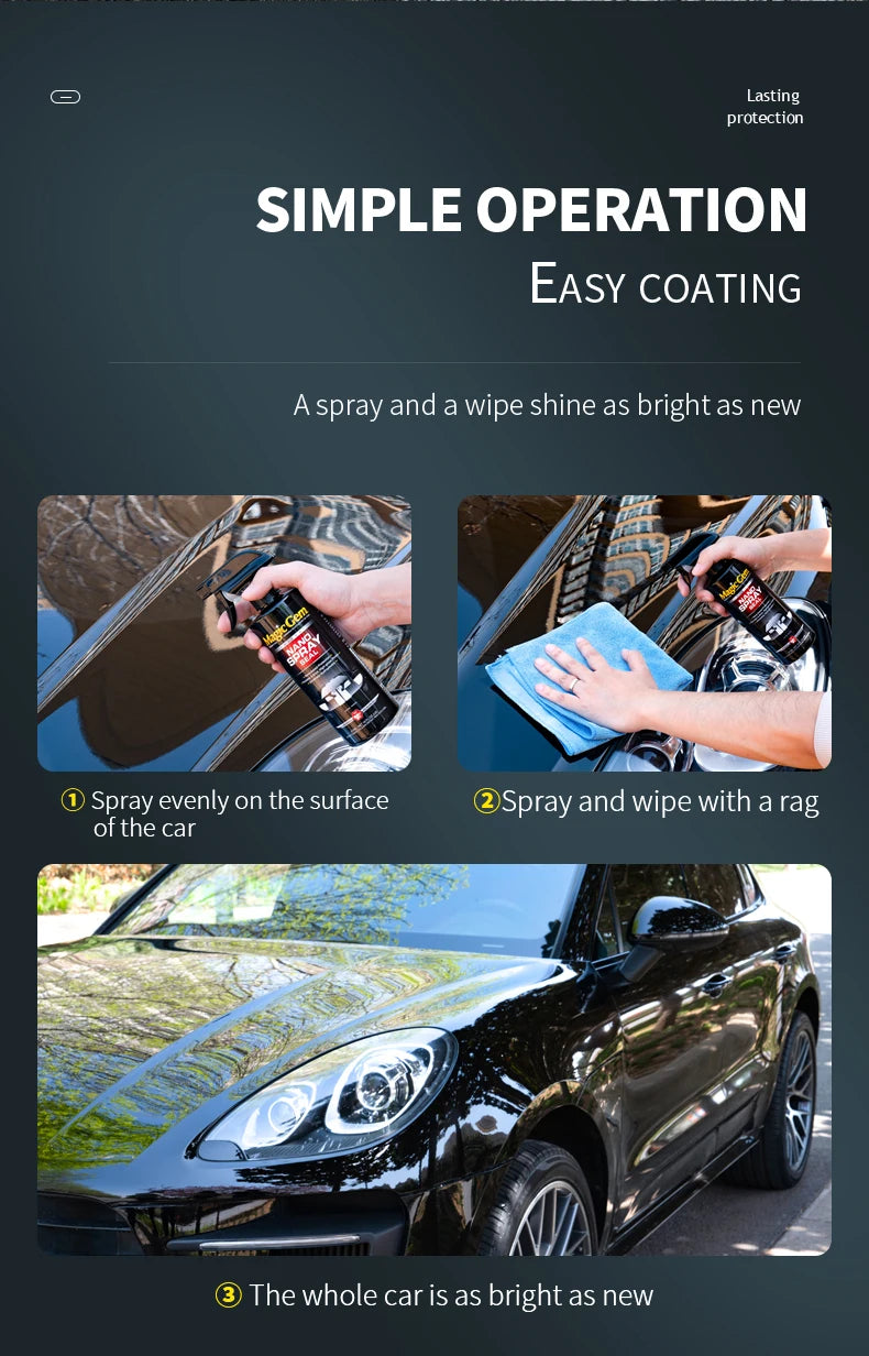 Magic Gem Car Ceramic Nano Coating Liquid For Toyota  Crystal Hydrophobic Layer Polishing Paint Agent Car Polish Nanos Coatings