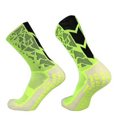 Anti-slip Training Socks Soccer Basketball Tennis Sock Non-slip Football Wear-resistant Sports Friction Strip Grip Cycling Sock