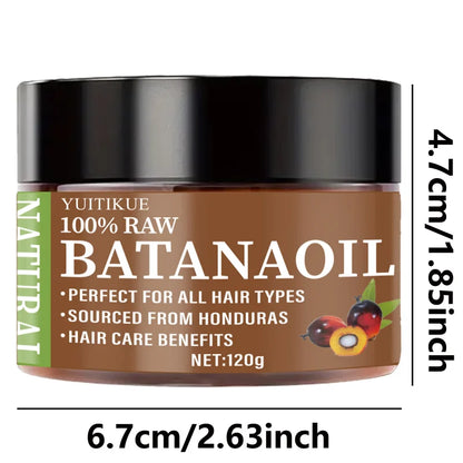 100% Raw Batana Oil, From Honduras, Suitable For All Hair Types, With Hair Care Benefits