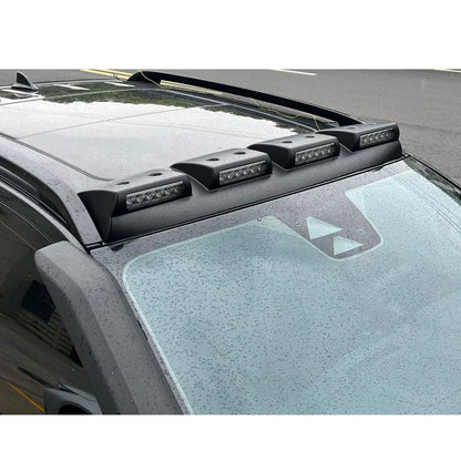 Pickup Roof LED Bar Fit For Ford Ranger T9 Wildtrack Xlt Sport Xl Xls 2022 2023 2024 Car Exterior Roof Top Light Roof Spoiler ﻿