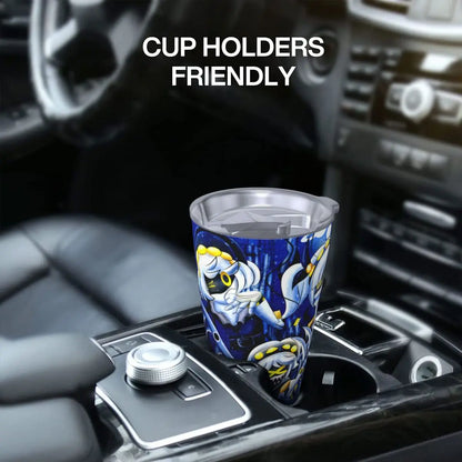 Murder Drones Tumbler Vacuum Insulated Thermal Cup Stainless Steel Double Wall Mugs Water Bottle, 20oz