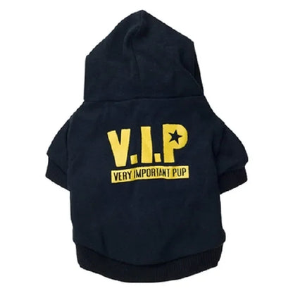 Security Dog Hoodie, Small Dog Coat, Chihuahua Sweatshirt, French Bulldog, Warm Puppy Clothes, XS-L