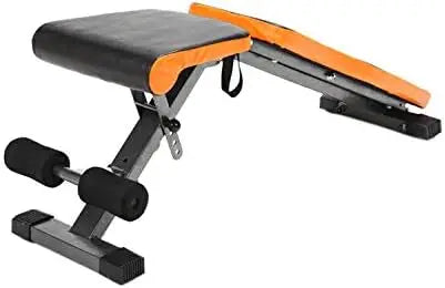 450 LBS Capacity Weight Bench Adjustable Training Bench for Full Body Workout for Home Gym Dumbbell Exercise 15201