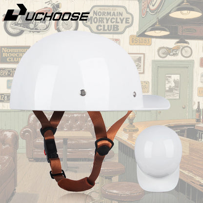 Vintage men's baseball caps motorcycle retro helmets ladybug helmets electric car baseball caps half helmets
