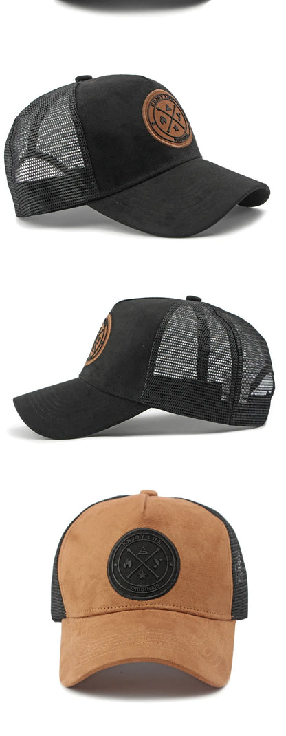 Korean Version Baseball Cap Mesh Hat Men Women Summer Spring Outdoor Sunscreen Sun Hat Casual Versatile Women Sport Cap