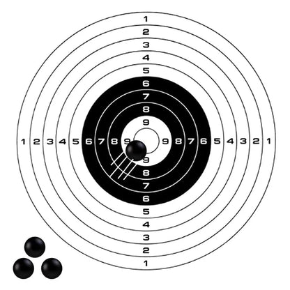 Paintball .50 Cal Shooting Balls Reusable Training Soft Nylon Balls for 0.5 Caliber Paintball Guns for T4E TR50/HDR 50 Ball