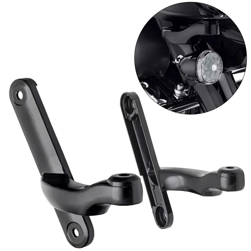 for Harl-ey Auxiliary Lighting Auxiliary Lighting Brackets Fog Light for Ha-rley Cvo Street Glide Flhx 2006-2020 Frame Parts