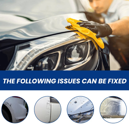 Homonth Car Wax Scratch Swirl Remover Solvent Car Polish Car Polish Solvent 100g Car Wax With Sponge For Repair Paint Scratches