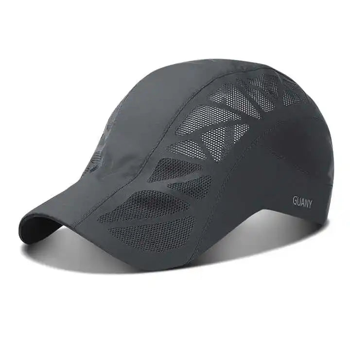 Outdoor Sports Hats Quick Dry Baseball Caps Men Women Adjustable Breathable Thin Mesh Hat