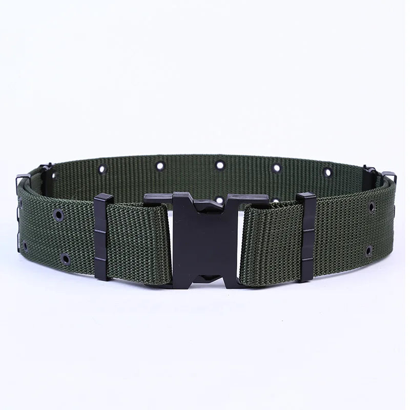 Fabric Tactical Army Belt Canvas Casual Fashion Luxury Designer Jeans Belt for Men Military Sports Strap with Adjustable Belt