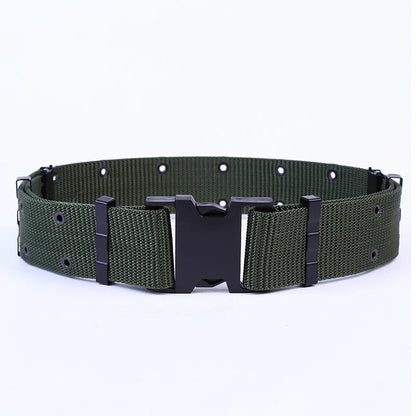 Fabric Tactical Army Belt Canvas Casual Fashion Luxury Designer Jeans Belt for Men Military Sports Strap with Adjustable Belt