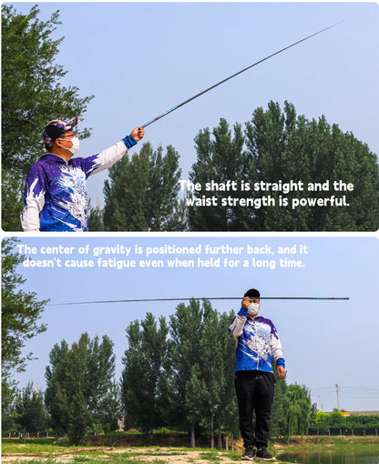 1.8m-4.5m Mini Telescopic Fishing Rod Ultralight Glass Fiber Retractable Portable Stream Hand Pole Fishing Tackle Accessories