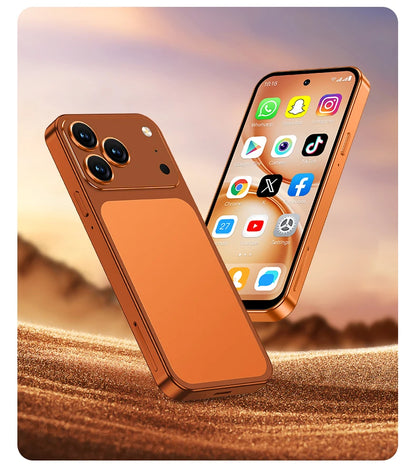 SERVO S45 PRO Android Mini Smartphone 4G LTE 4.5" HD Display 3+64GB Face Unlock Small Portable Cell Phone 2 SIM GPS Play Store