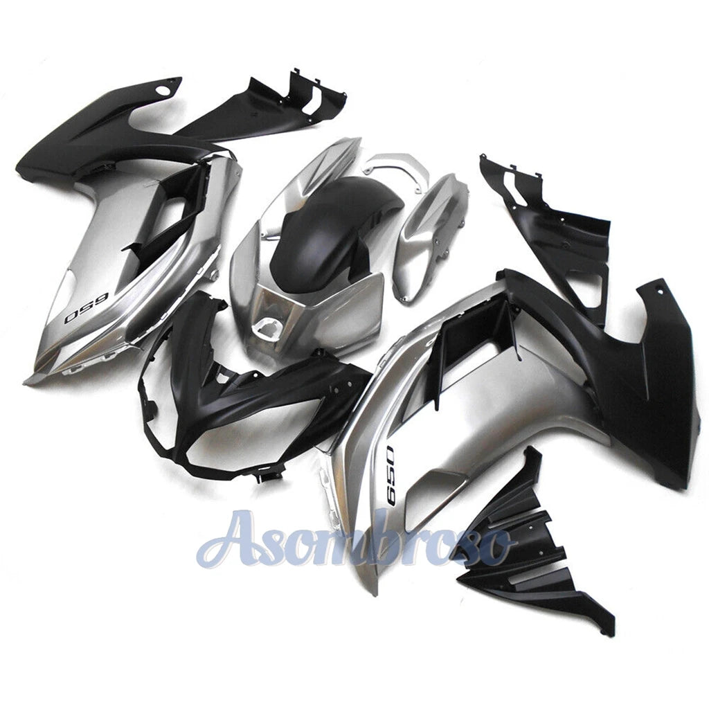 Gloss Black Fairing Kit For Kawasaki Ninja 650 2012 2013 2014 2015 2016 ER-6F EX650 Bodyframe Rebuilding Motorcycle Fairings Set