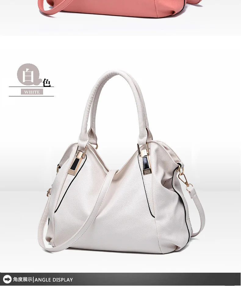 2024 Fashion Soft Leather Luxury Designer Handbag Large Capacity Women's Bag Women's One Shoulder Crossbody Bag Bolsas De Mujer