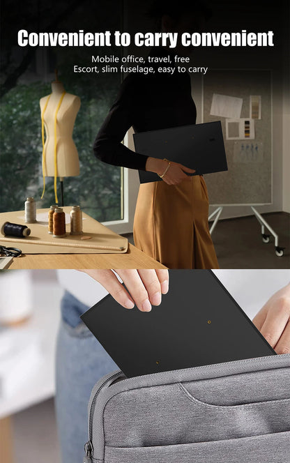 MUCAI N140-S36 Portable Display 14 Inch 60Hz Resolution 1366*768 TN Panel 250cd/㎡ Brightness 3ms Response Portable Monitor