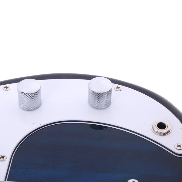 Electric Bass Guitar 4 Strings 20 Frets Electric Bass Set Electric Bass with Belt Cable and Wrench Tool