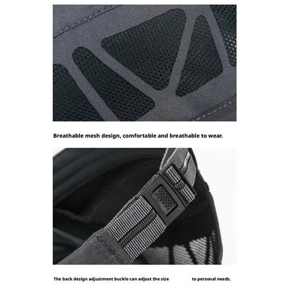 Sport Cap Lightweight Breathable Quick Dry Mesh Stead Hat With Adjustable Fit For Men Women Baseball Hat Golf Driving Cycling