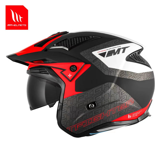 Modular Helmet for Motorcycle Matt / Gloss Mt Original Motocross Helmets Streetfighter Sv Half Open Face Maxvision Tech M-3Xl