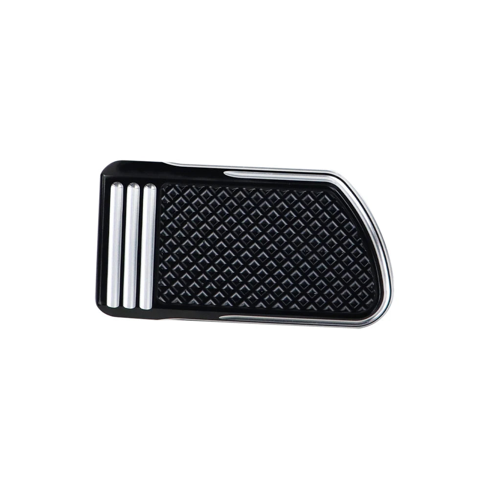 GUANTENGYU Large Rear Brake Pedal Pad Fit For Harley Road King CVO Electra Street Glide Classic Tour Dyna Switchback 1980-2023