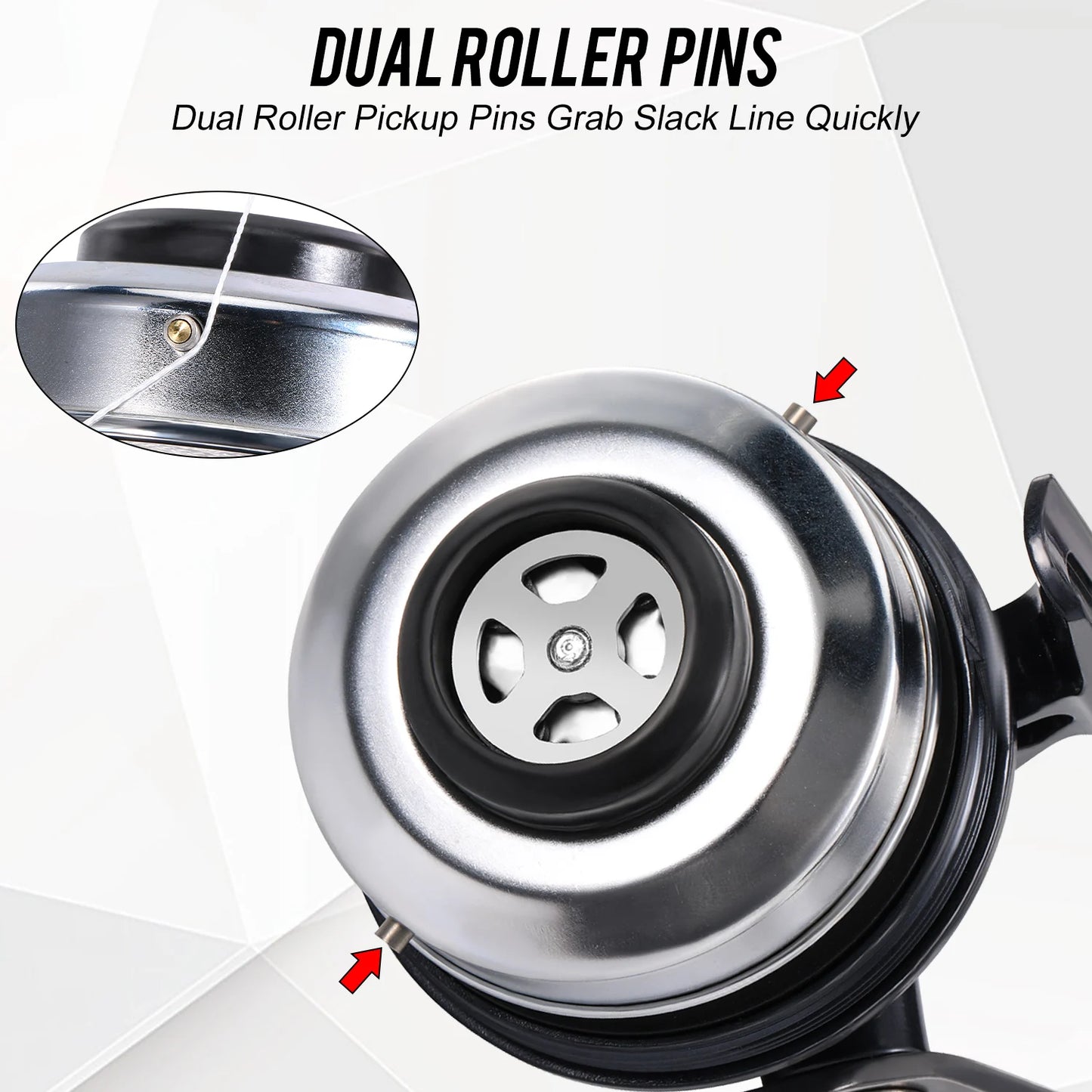 Sougayilang Colorful/Silver Fishing Reel 3.9:1 Gear Ratio&Double Roller Pin Paired with High Quality Ball Bearings Fishing Gear