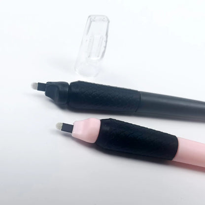 10/50Pcs Disposable Microblading Pen 18U Permanent Makeup Eyebrow Manual Tattoo Pen