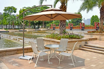 High Quality 3m Outdoor Garden Patio Parasol Sun Shade Banana Shape Cantilever Yard Banana Umbrellas