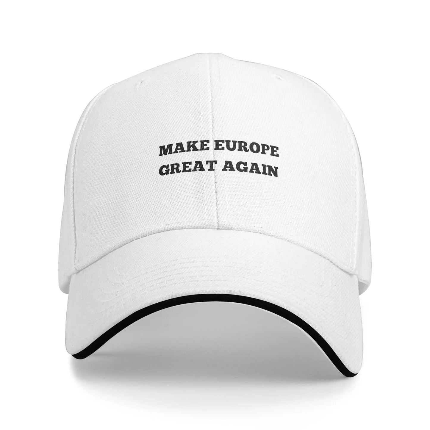 MEGA Make Europe Great Again Sun Baseball Cap Summer Women Men   Trucker Hat Breathable Stylish Hiking Fishing Baseball Caps