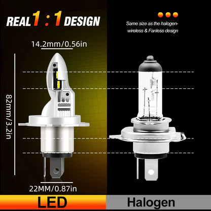 60W Bright White CSP LED Bulbs Motorcycle Headlight For Suzuki Boulevard M109R 2006 2007 2008 2009 2010 2011 2012 2013 2014-2017