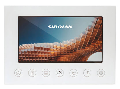 SIBOLAN 16" Dual Portable Monitor 2.5K IPS Folding PC Display USB-C HDMI Plug Laptop Screen Extender for Mac Windows Phone