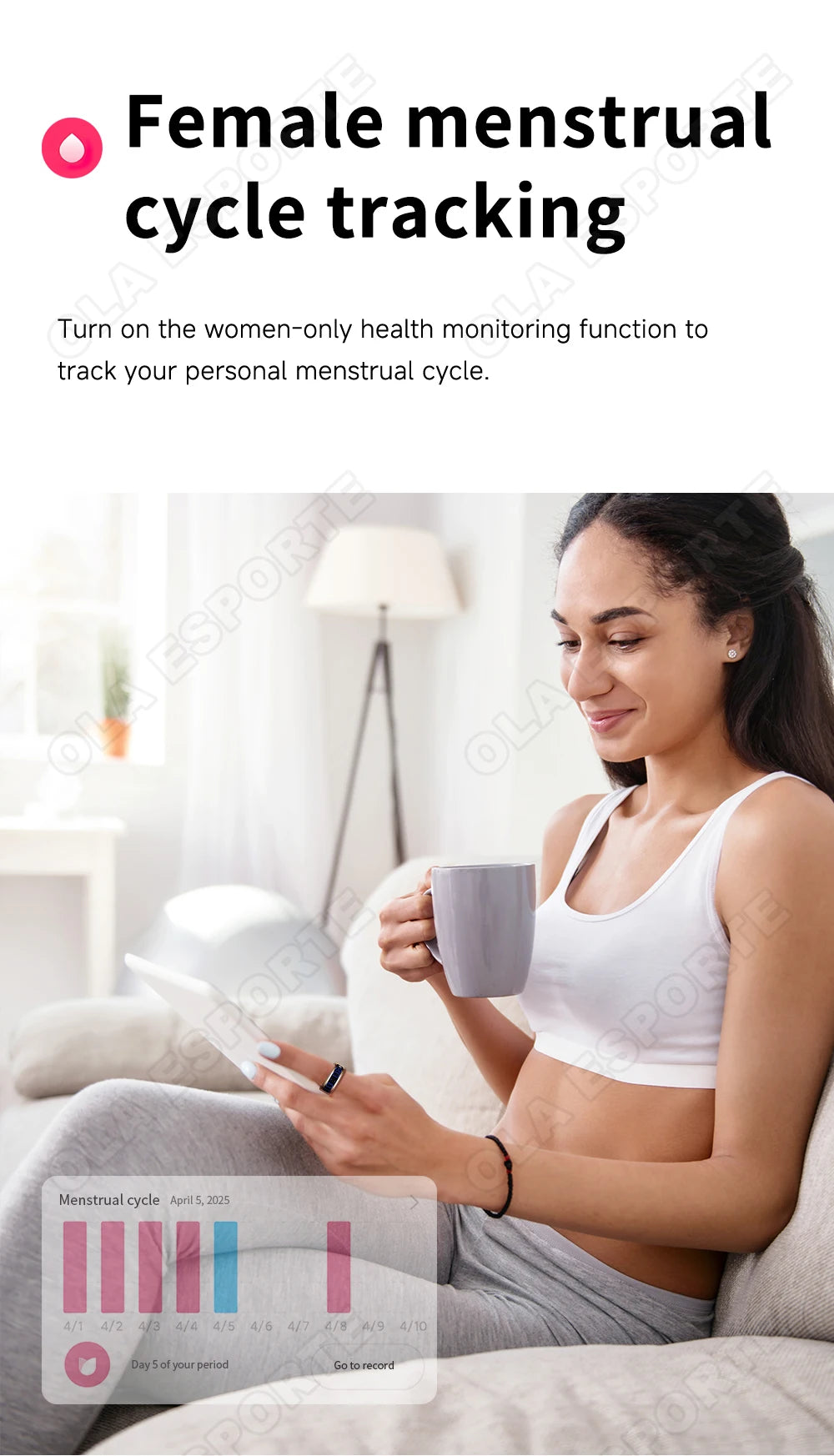 Display Screen Smart Ring Bluetooth Connection Heart Rate Sleep Monitoring Multi-function Ring Multiple Sports Modes Waterproof