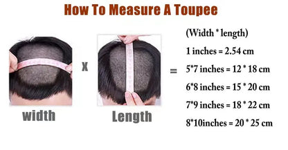 Men Toupee 0.06mm Thin Skin Natural Hairline Men's Capillary Prothesis Toupee Men Wigs Male Wig Hair System 100% Human Hair