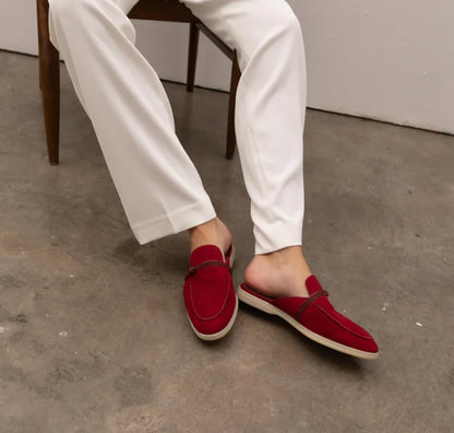Loafers for Women Designer Luxury Middle East Tassel Suede Leather 2025 Slip On Slippers Flat Work Walking High Quality Shoes