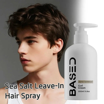 Base Sea Salt Hair Volumizing Spray - No-Rinse Fluffy Hair Styling Mist Lightweight Texture Boost Hair Care Styling Product