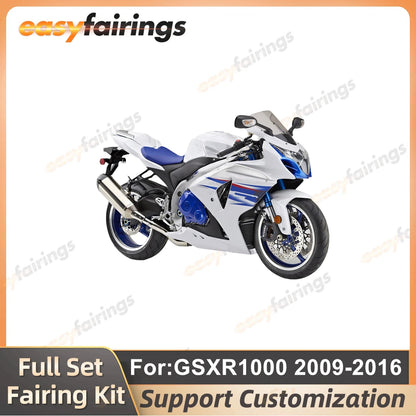 Motorcycle  Kits for SUZUKI GSXR1000 GSX1000R 2009 2010 2011 2012 2013 2014 2015 2016 GSXR 1000 K9 Bodywork full fairing kit