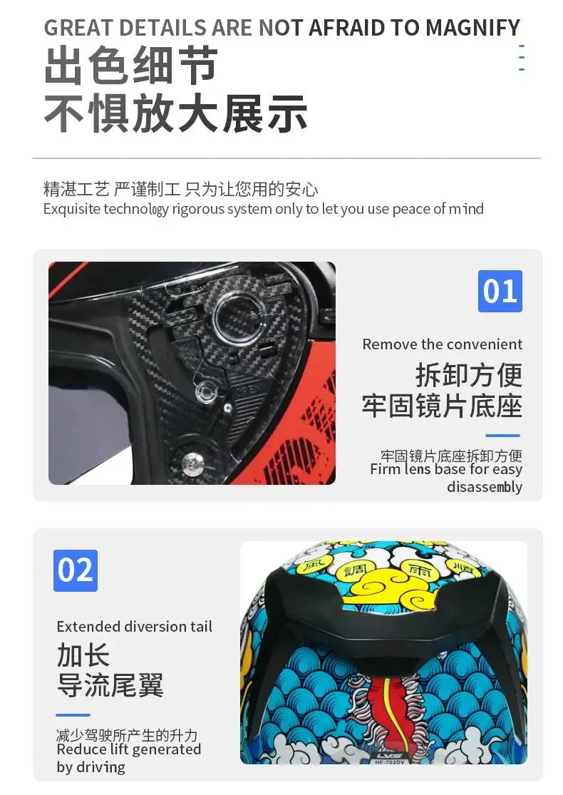 motorcycle helmet Casco Motorbike capacete Seasons Street Touring Motorcycle Helmet RED Black Adult Vespa DOT