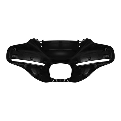 Motorcycle Front Outer Fairing and Instrument Bracket for Touring Street Glide ABS Windshield Cover Front Batwing Outer Fairing