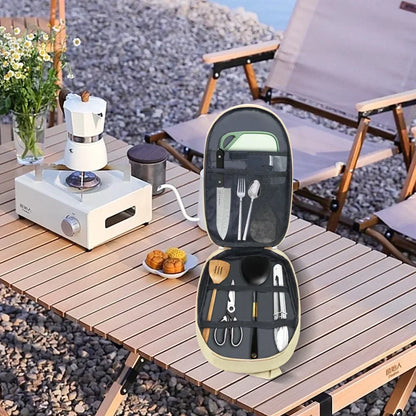 NEW Portable Outdoor Camping Cooking Utensils Storage Bag Picnic Supplies Wilderness Survival Gear Durable Home Goods Ice Bucket