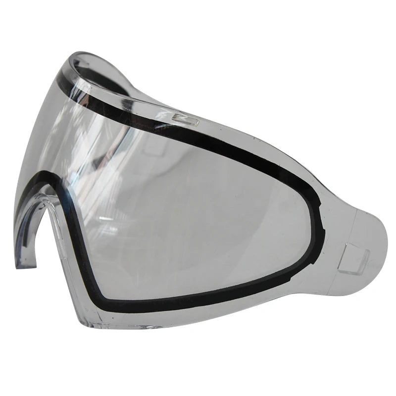 Spunky I Paintball Mask with Double Layers Colorful Lens Goggle for Outdoor Sports