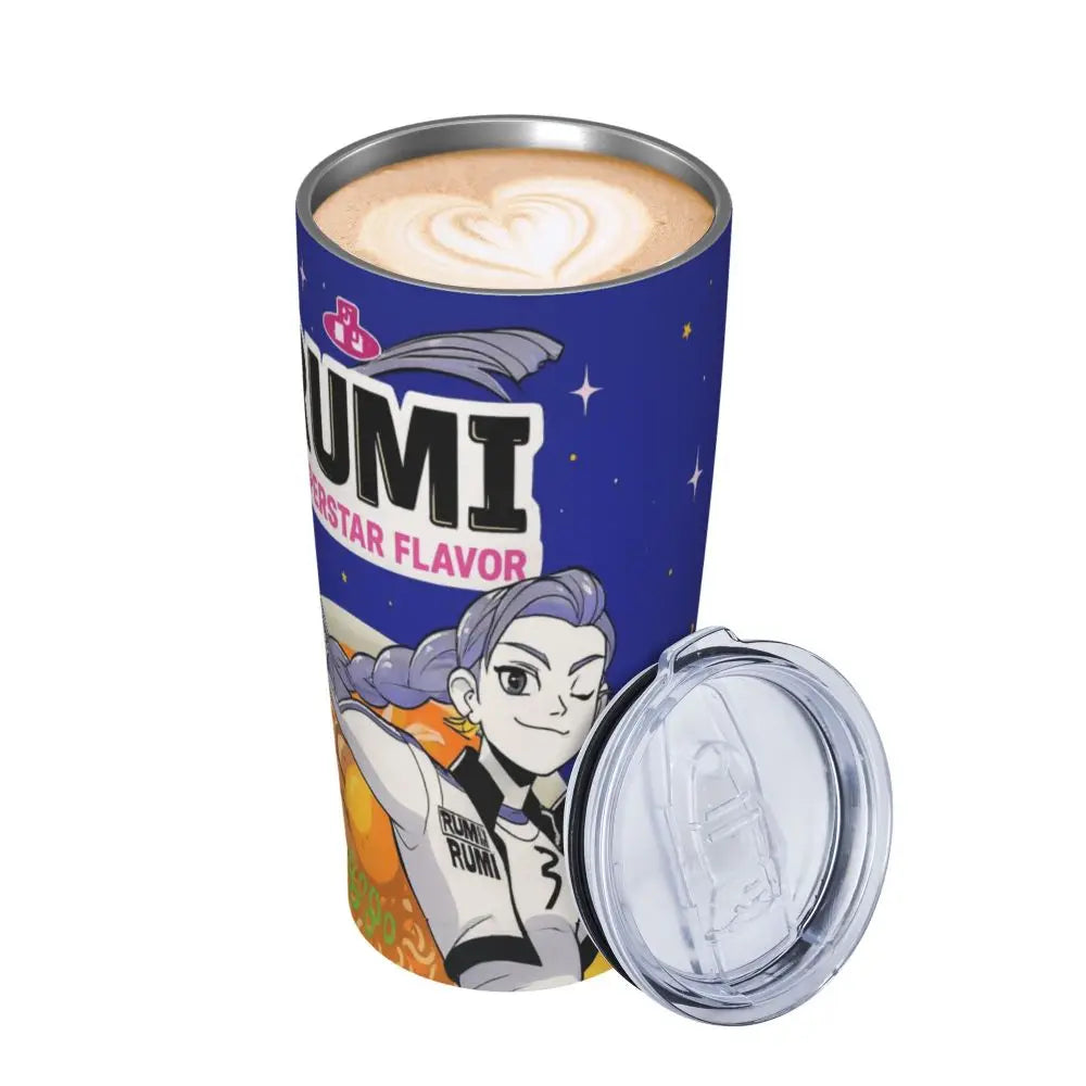 Kpop Demon Hunters Ramen Mira 20oz Tumbler Stainless Steel Double Wall Vacuum Insulated Tumblers Mug With Straw