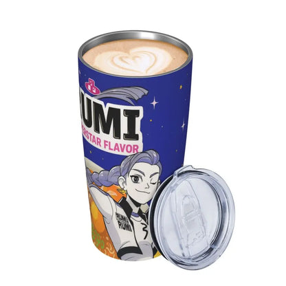 Kpop Demon Hunters Ramen Mira 20oz Tumbler Stainless Steel Double Wall Vacuum Insulated Tumblers Mug With Straw