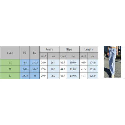 Y2K Vintage Striped Loose Pants Comfy Loung Pants Streetwear Casual Tie Up Waist Wide Leg Trousers Women Pajamas Sleepwear