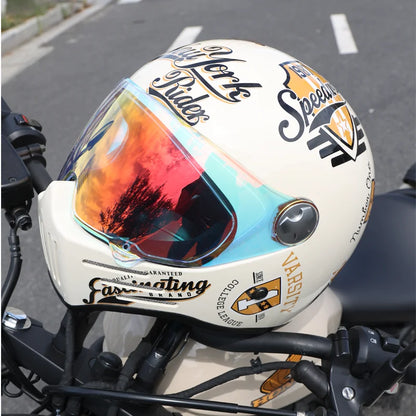 Motorcycle Helmet Full Face Helmet ECE DOT Approved Moto Cascos Motorcyclist Capacete Four Seasons Riding Racing Cycling Helmet