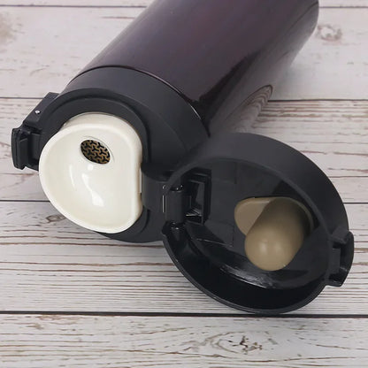 510ML Thermal Mug Double Wall 304 Stainless Steel Coffee Cup Vacuum Flask Thermos Water Bottle Tea Coffee Leak-proof Thermos Mug