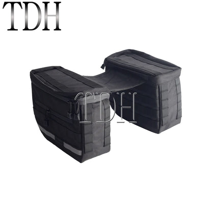 Motorcycle Saddlebag Side Tool Luggage Bag For Harley Dyna Softail Sportster XL Street Bob Low Rider FXD FXBB Travel Saddle Bags