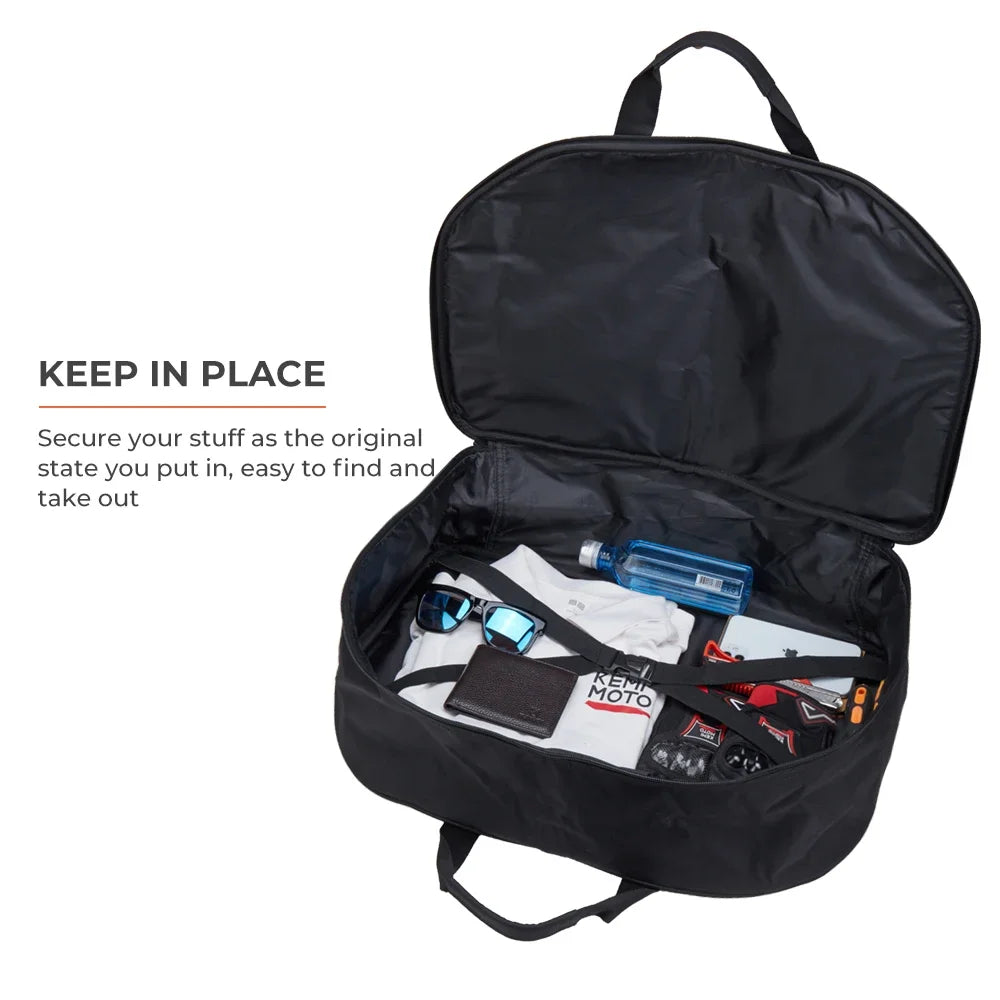 KEMITOUR Tour Pack Organizer Travel-Paks Soft Liner Luggage Bag for Street Glide Electra Glide Road Glide Road King Touring Bags