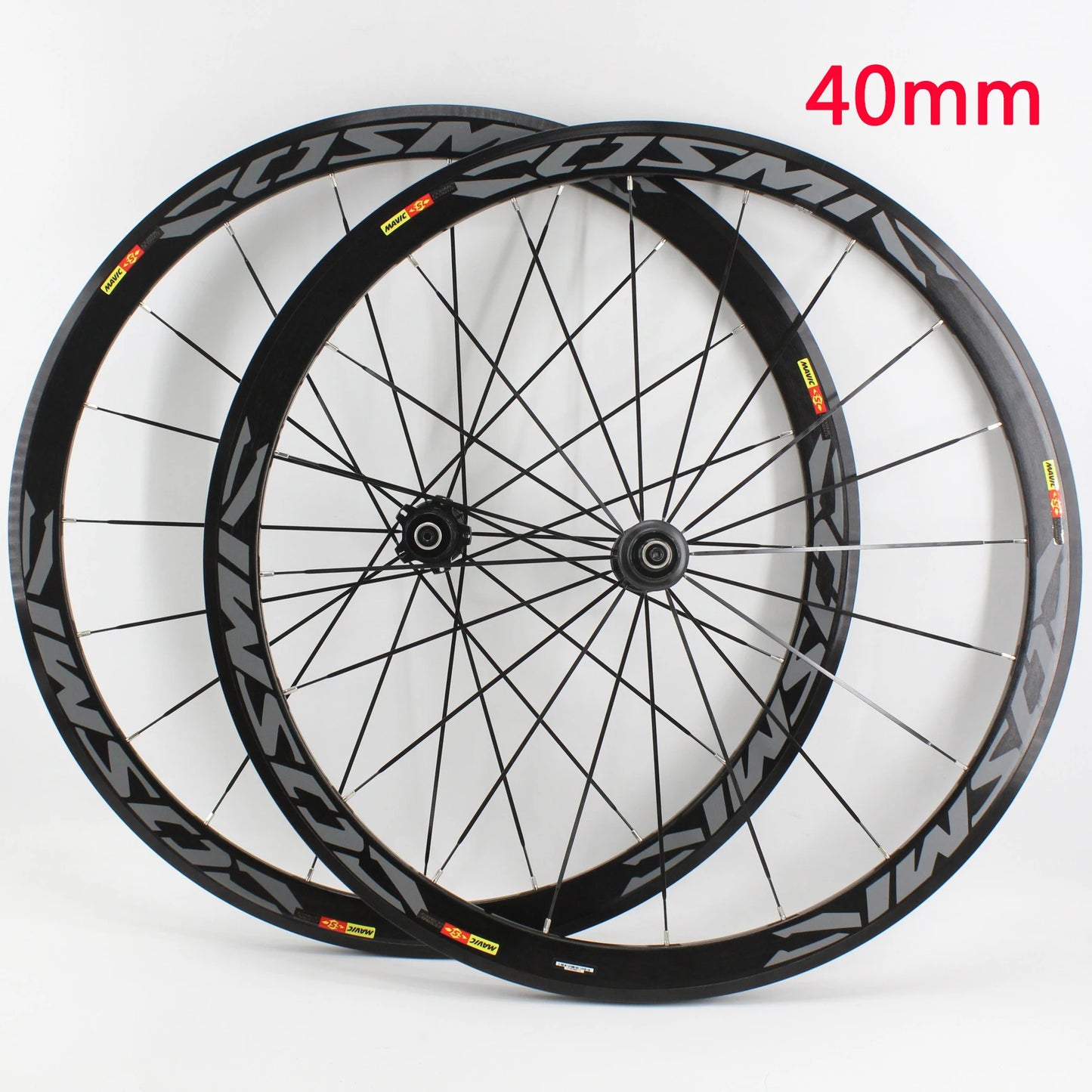 Newest 700C 40mm Road bike 6061 Aluminum alloy bicycle wheelset clincher rim Thru Axle center lock Disc brake hub for 8/9/10/11S