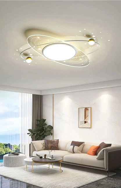 Modern Simple LED Ceiling Lamp Home Decor Bedroom Study Fixture Creative Dining Living Room Lights Children's Room Chandelier