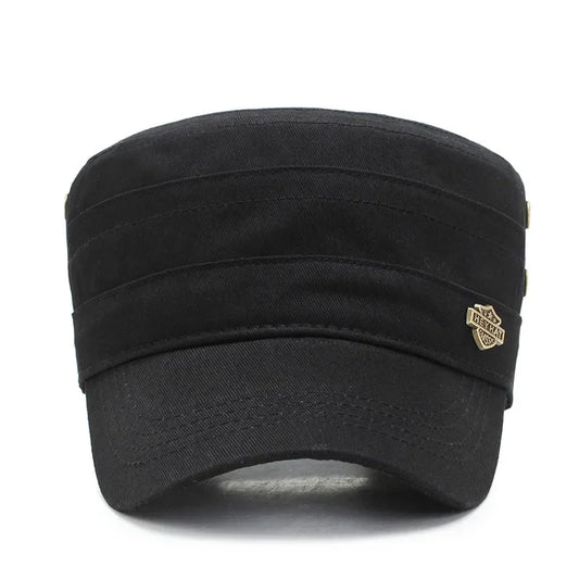Mens Baseball Cap Flat Caps Spring Autumn Tactical Hat Men's Flat Top Cotton Cap Sports Leisure Hats