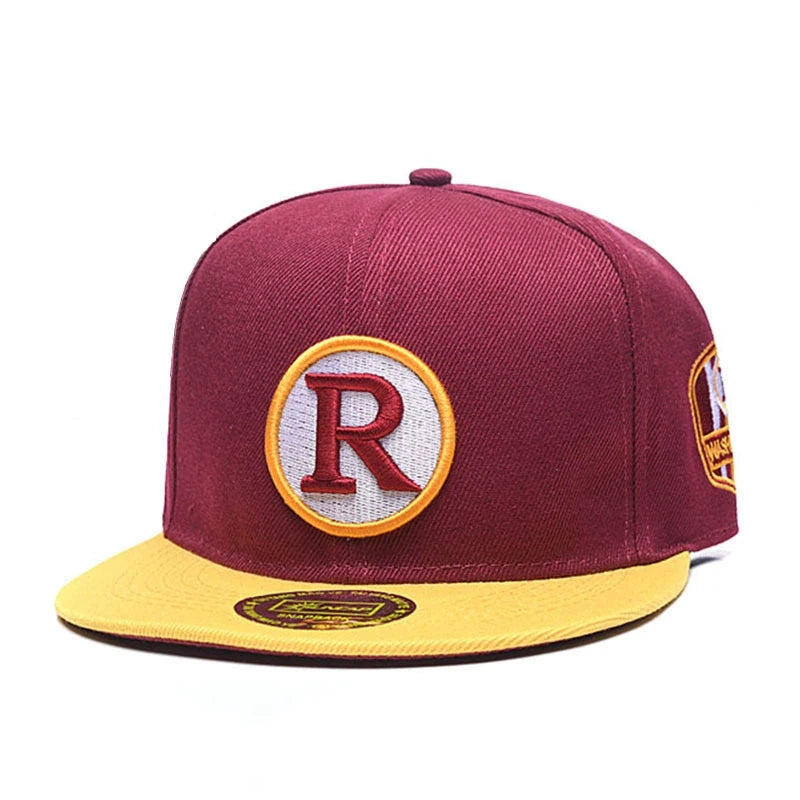 Fashionable Adult Hip-hop Cap Adjustable Flat-brimmed Cap  Basketball Baseball Cap Outdoor Adult Casual Sports Sun Hat